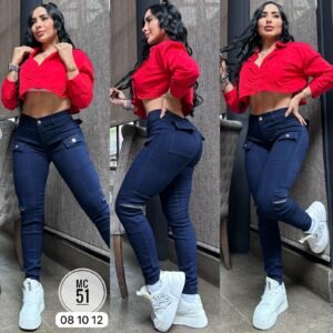 Jean Stretch Con Bolsillos